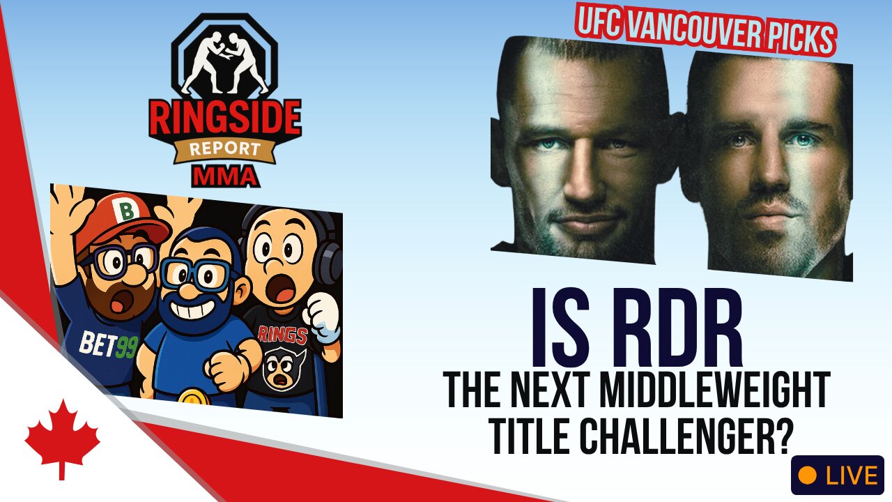 🥊 UFC VANCOUVER PREVIEW: De Ridder vs Allen Title Eliminator + Pereira-Ankalaev Trilogy?
