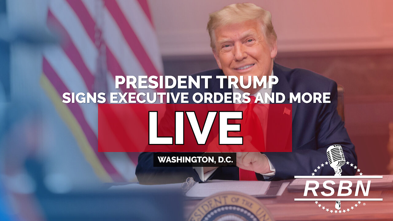 LIVE: President Trump Signs Executive Orders and More from the White House - 3/10/25