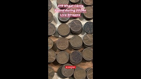 419 Wheatback Cents found!