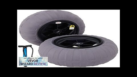 VEVOR Beach Balloon Wheels 15.7" Replacement Sand Tires TPU Cart Tires Review