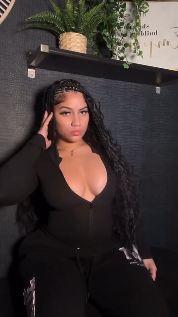 Gianna with the braids