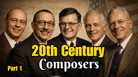 The Best of 20th Century Composers – Rachmaninoff, Holst, Prokofiev, Ravel, Joplin… And More!