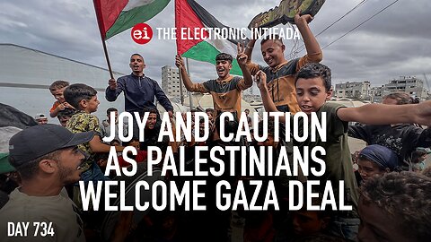 Joy and caution as Palestinians welcome Gaza deal, with Nora Barrows-Friedman