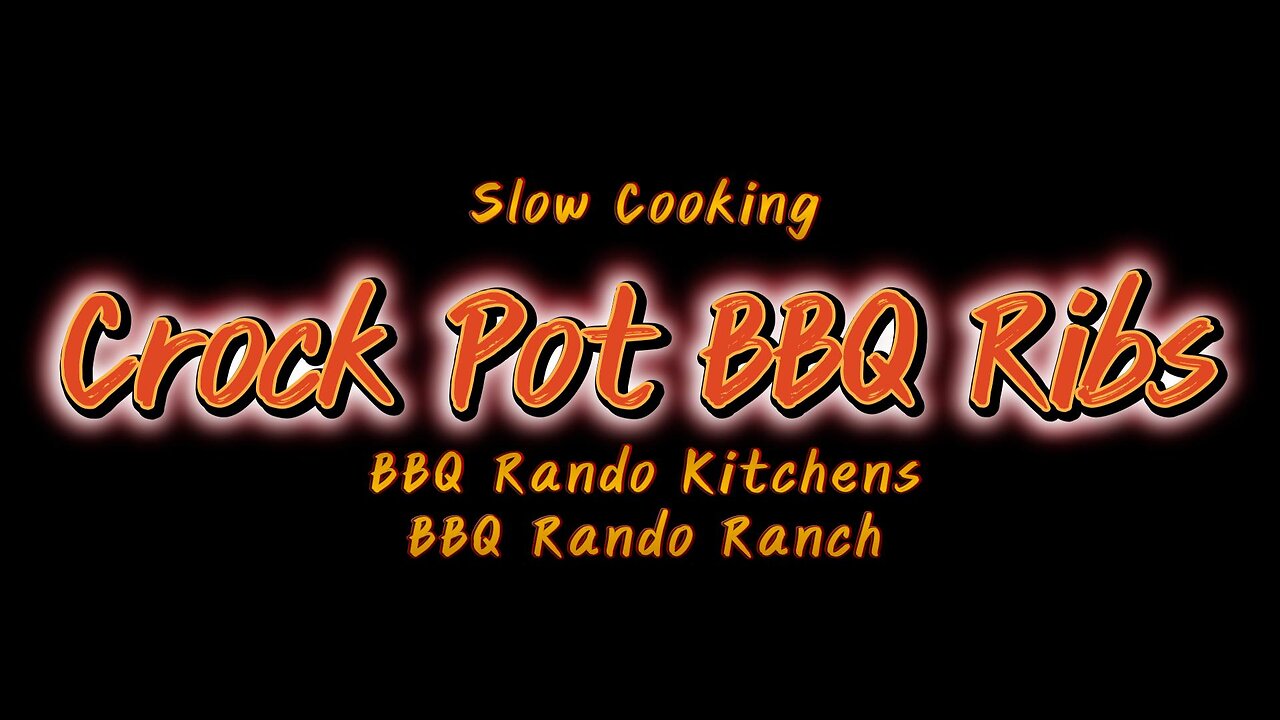 Slow Cooking Crock Pot BBQ Ribs
