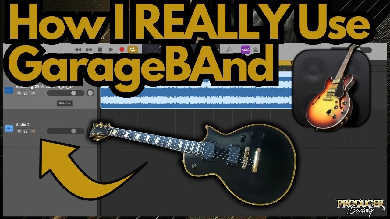 How to Use GarageBand As The IDEAL Practicing Tool
