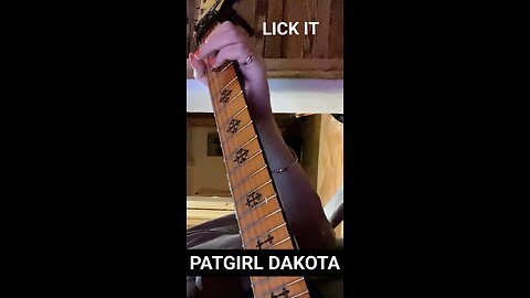 Patgirl Dakota . Daily routine . Schecter 7 string. got it from Jeff Loomies