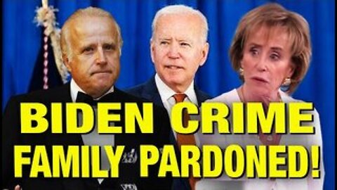 The Shocking Crimes Biden’s Family Committed & Why They Needed Pardons!