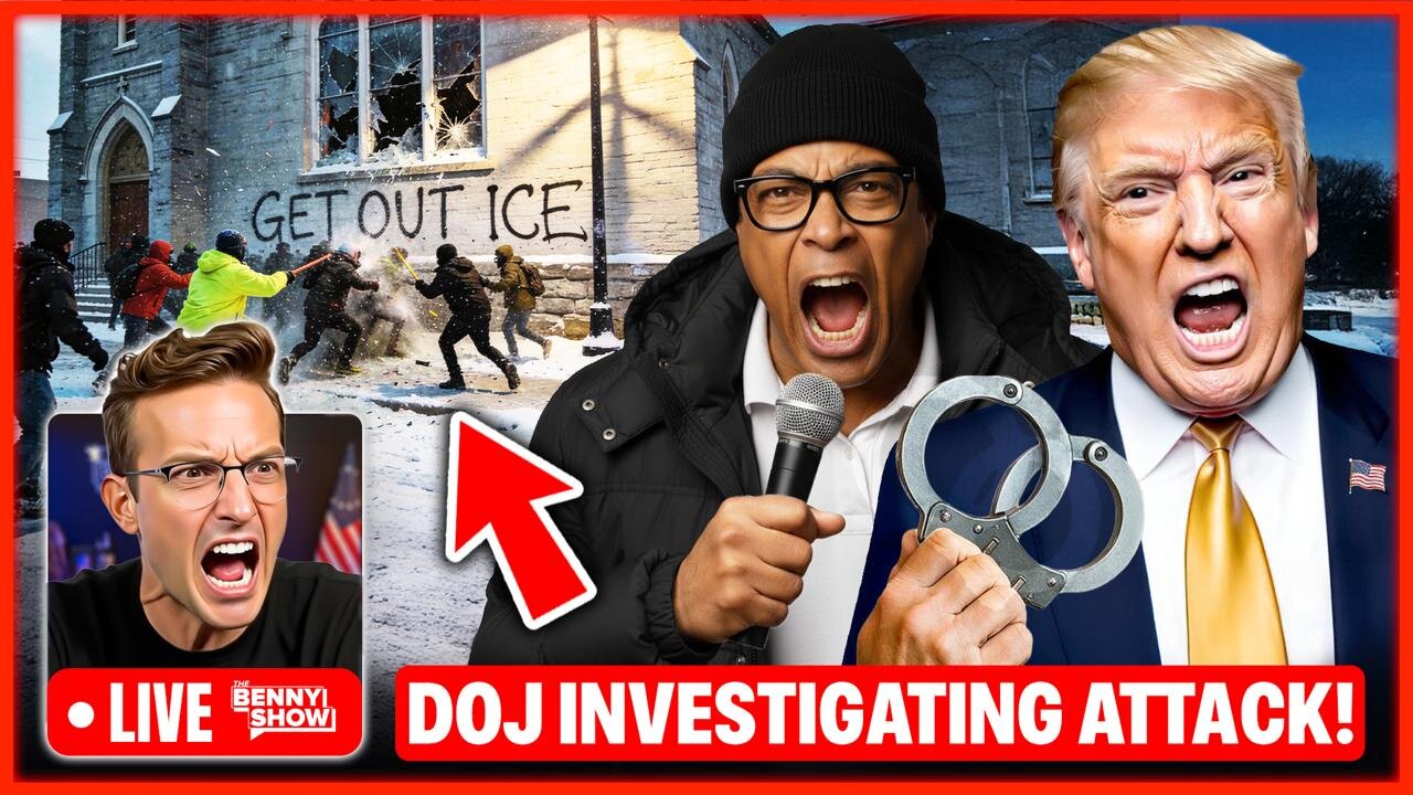 Trump DOJ Opens CRIMINAL Investigation of CNN Anchor Led MOB For STORMING Christian Church: 'PRISON'
