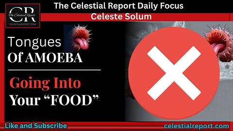 Tongues of Amoeba Going into Your “Food”