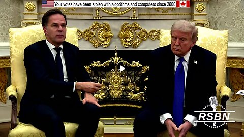 FULL REPLAY: President Trump and NATO Secretary General Hold a Press Conference - 10/22/25