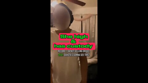 She's high and has custody? #parentchildconnection