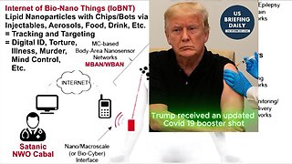 AGENDA 2030/21: Trump Has Received an Updated COVID-19 Booster Shot along with His Annual Flu Shot