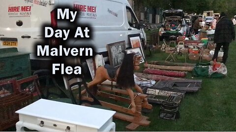 £1,500 at Malvern Flea Market – Quick Recap & Georgian Glass Haul