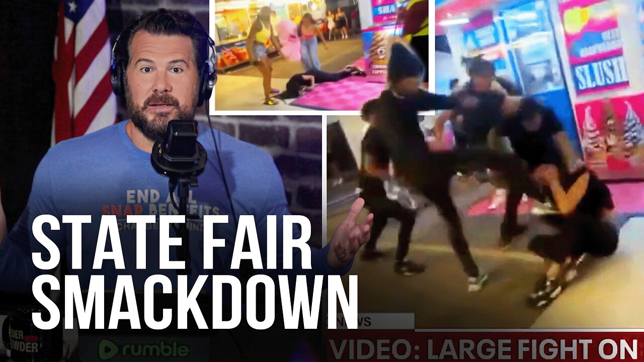 Black Cheeseheads Throw Down In INSANE Mass Brawl at State Fair Finale thumbnail