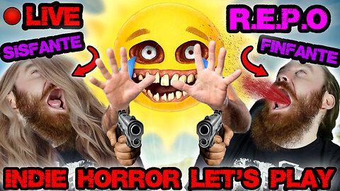 TWO STINKY IDIOTS; FARTING; WHILE PLAYING R.E.P.O! LIVE REPO INDIE HORROR LET'S PLAY! FEAT. SISFANTE