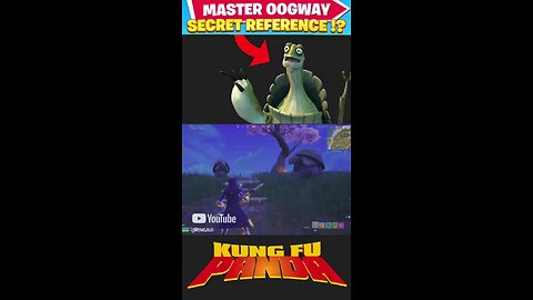 Fortnite Kung Fu Panda Easter Egg