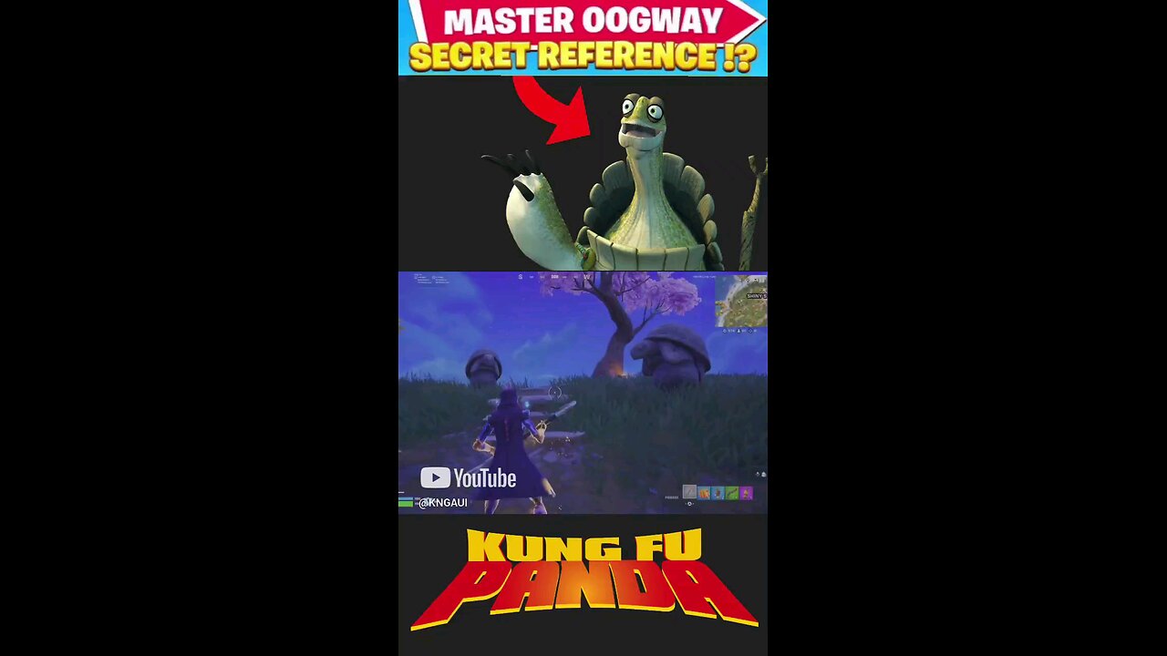 Fortnite Kung Fu Panda Easter Egg