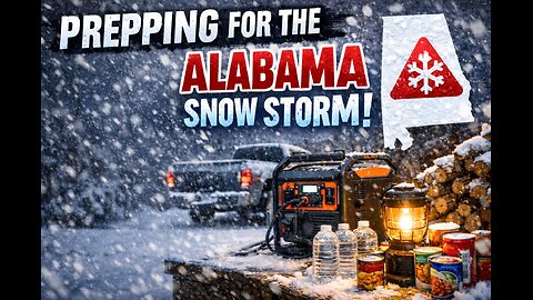 my daily vlog prepping for this ice storm headed south