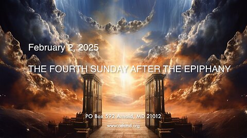 Cornerstone Free Church Worship Service - February 2, 2025