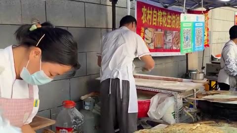 Shandong China Breakfast Market: Scallion Pancakes, Roast Duck & Local Foods