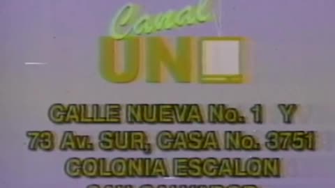 Canal uno de Gigante Express - Vieja publicidad (16/01/1994)