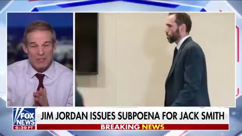Jack Smith will ‘definitely be under oath’ and ‘obligated to tell the truth’_ Rep. Jim Jordan