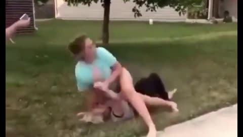 Girls Fighting While Friends Records-Get Out Of My Territory