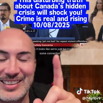 Canada's hidden crisis will shock you! Crime is real and rising 10/08/2025