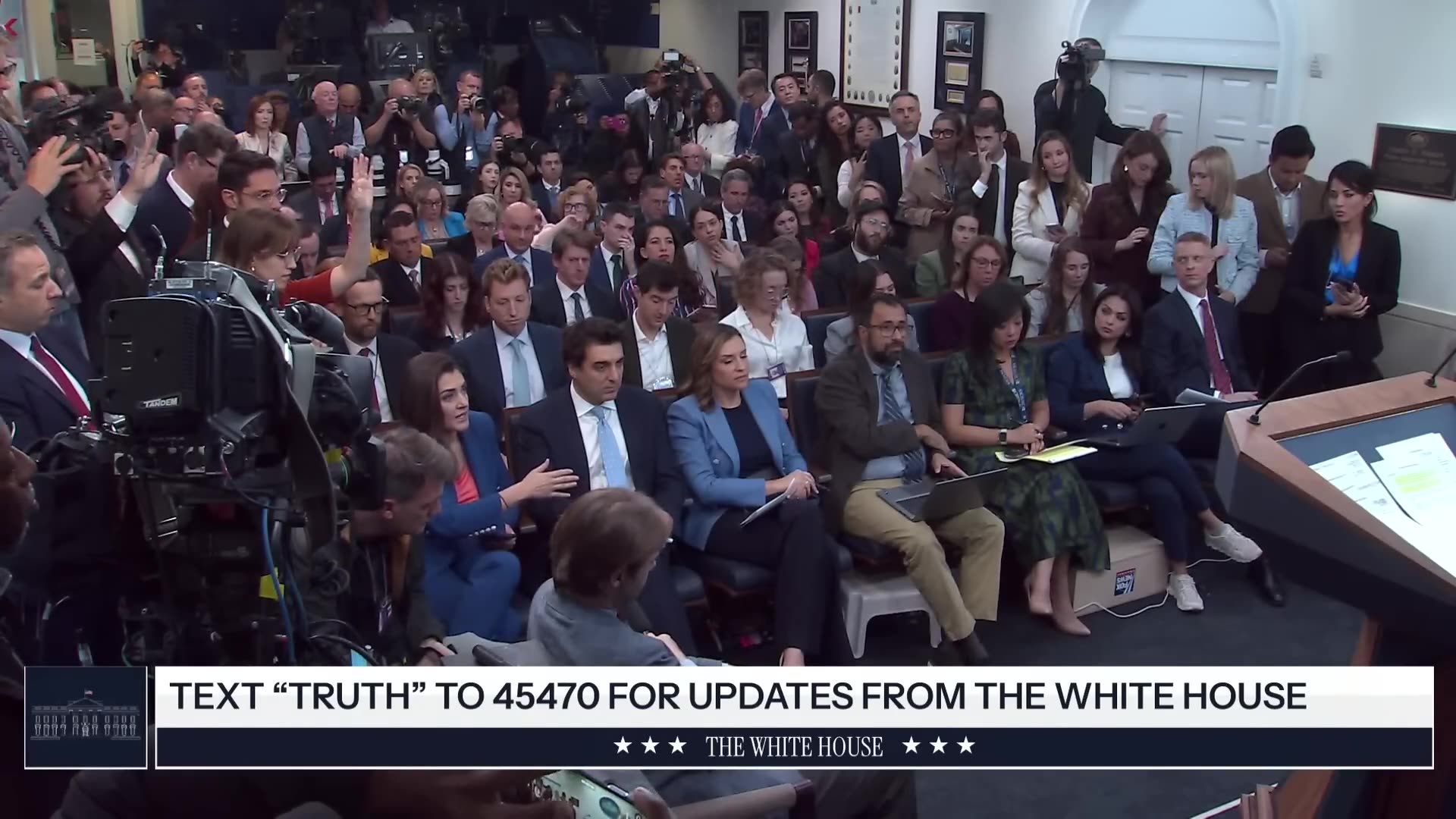 Press Secretary Karoline Leavitt Briefs Members of the Media, Oct. 23, 2025