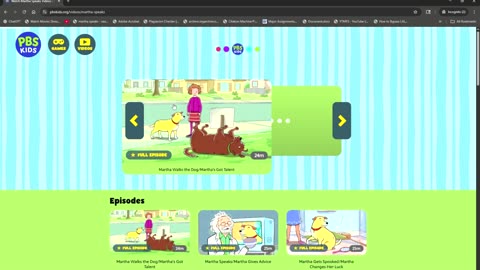 Trump takes away Martha Speaks Games