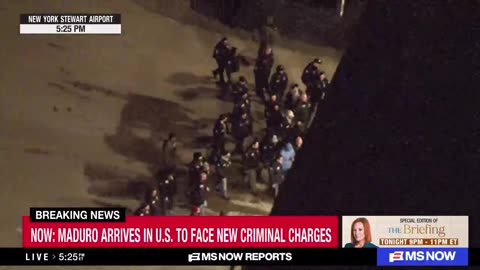 Deposed Venezuelan Dictator Nicolas Maduro 'Perp Walked' In New York