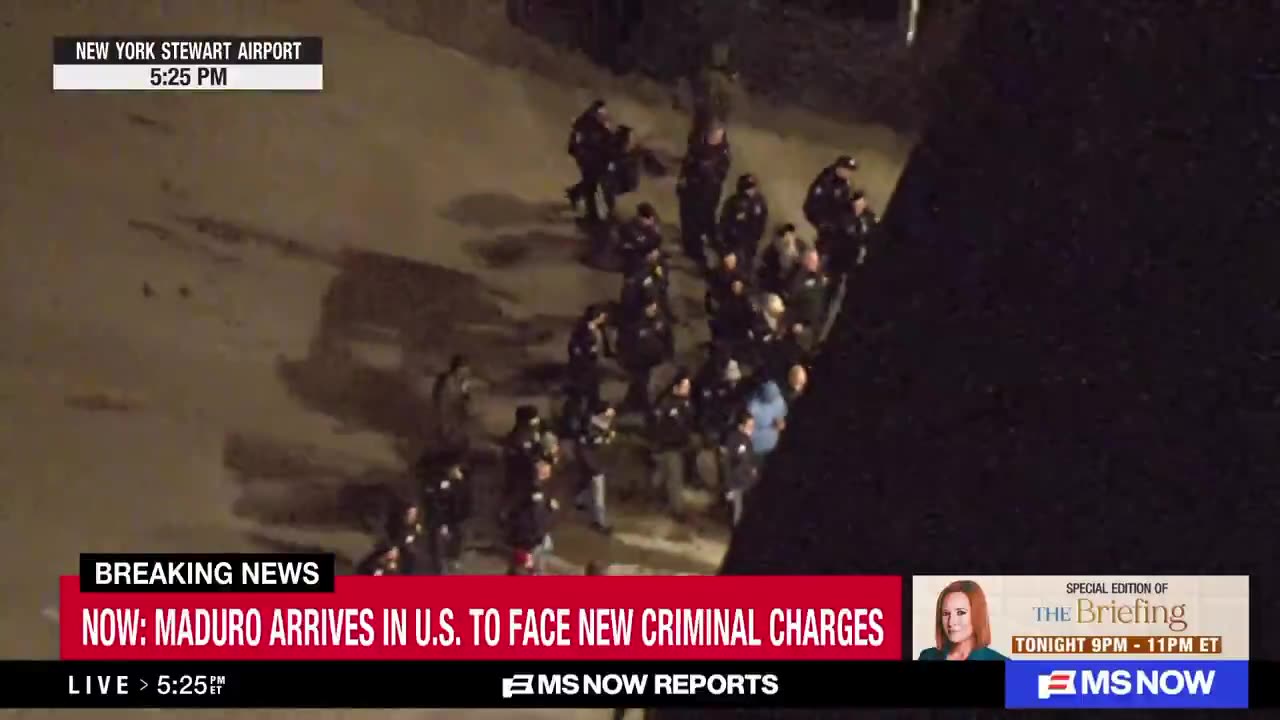 Deposed Venezuelan Dictator Nicolas Maduro 'Perp Walked' In New York