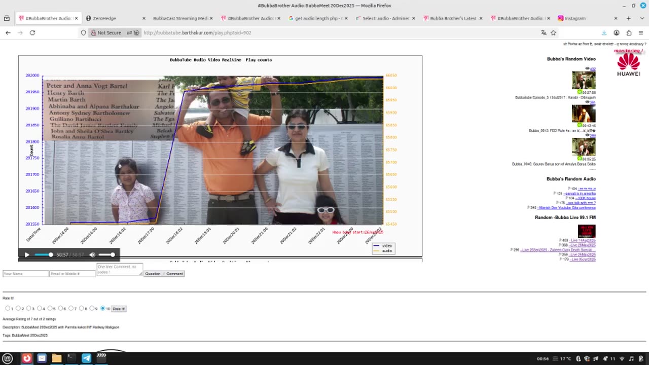 Excerpts - BubbaMeet 20Dec2025