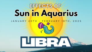 Libra: Sun in Aquarius Horoscope Guide (January 20th - February 18th)