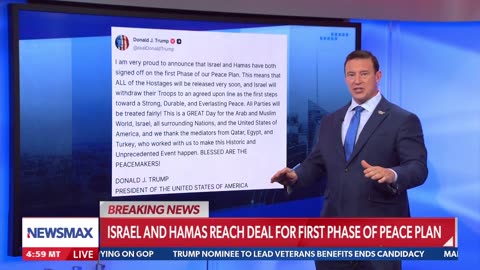 Carl Higbie & Rob Schmitt on the emerging details of the Gaza announcement.