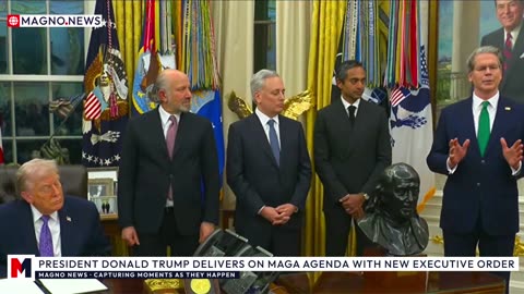 🇺🇸 President Donald Trump Delivers on MAGA Agenda with New Executive Order at The White House [LIVE]