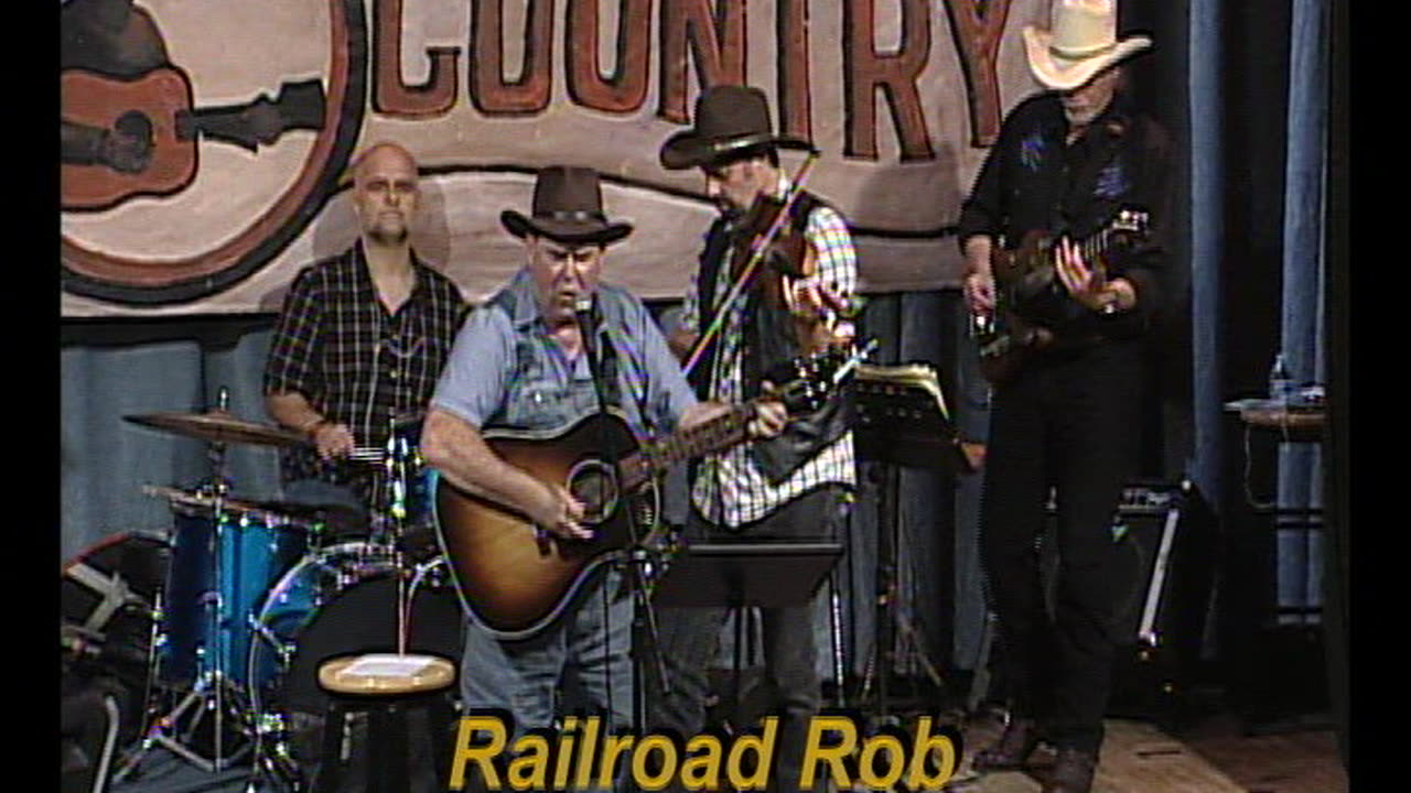 Footprints in the Snow -- Railroad Rob Knowlton