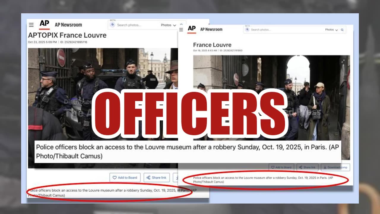 Fact Check: Dapper Man Near Paris Louvre Is NOT French Detective Working Case Of Stolen Crown Jewels