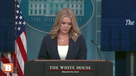 LIVE: Trump Press Secretary Karoline Leavitt Holds Press Conference at White House...