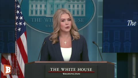 LIVE: Trump Press Secretary Karoline Leavitt Holds Press Conference at White House...