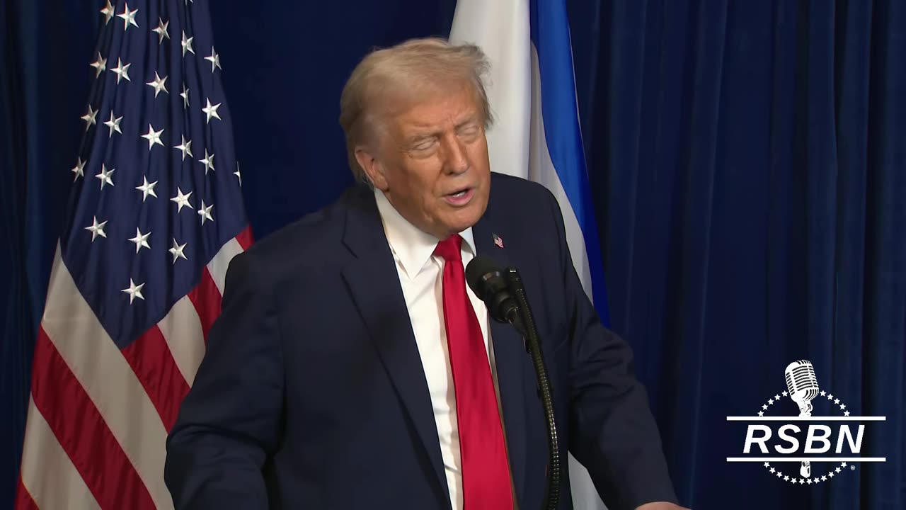 WATCH: President Trump and Netanyahu "I hope Iran isn't trying to build up." - 12/29/2025