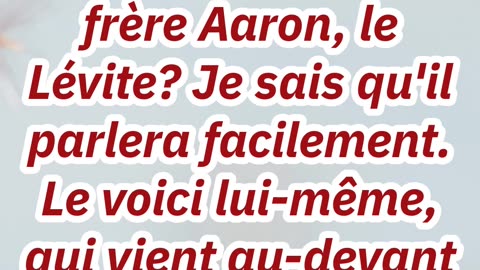 "La Colère de Dieu contre l'Hésitation de Moïse" Exode 4:14#shorts #youtubeshorts #ytshorts #jesus