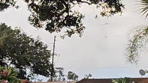 Tornado In Residential Florida Swirls Sheet Metal