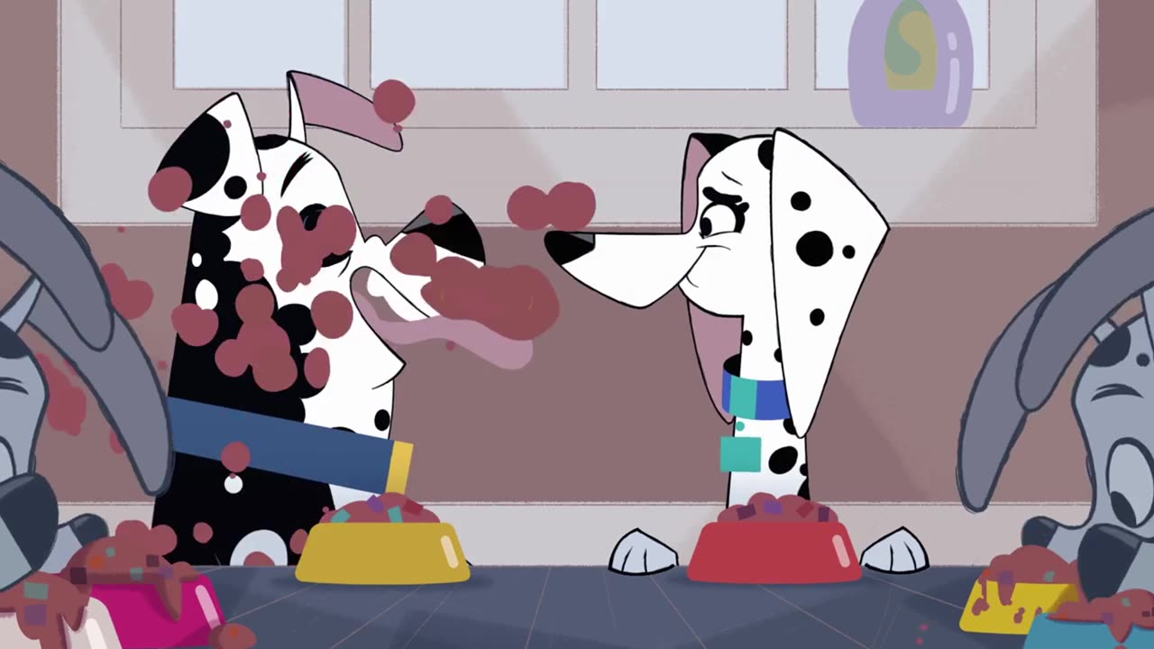 Scooby Doo reference in 101 Dalmatian Street