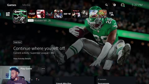 Madden 26 PS5. Rams Franchise season 25-26