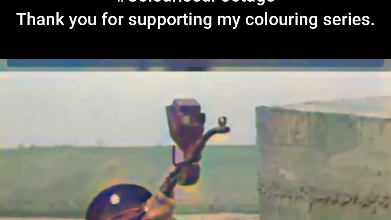 British Troops Fire Experimental Rifle #ColourisedHistory