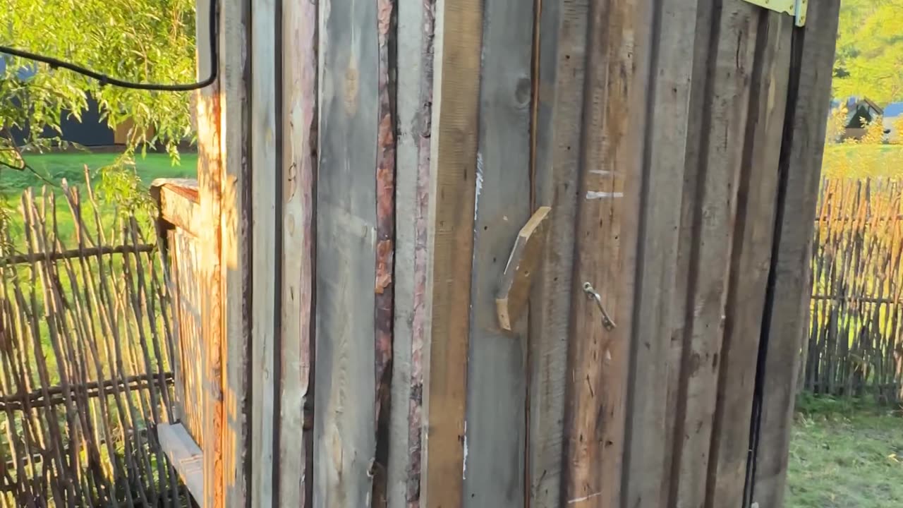 Rural Toilet Hides Luxurious Inside