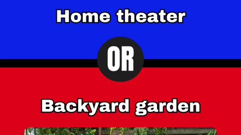 What would you rather prefer?