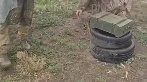 Russian Soldiers Having Fun Practicing Their Demise