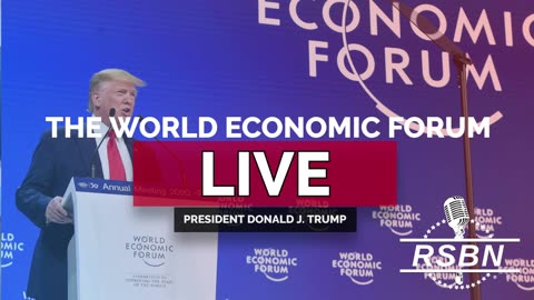 President Donald J. Trump Addresses the World Economic Forum - 1/23/25